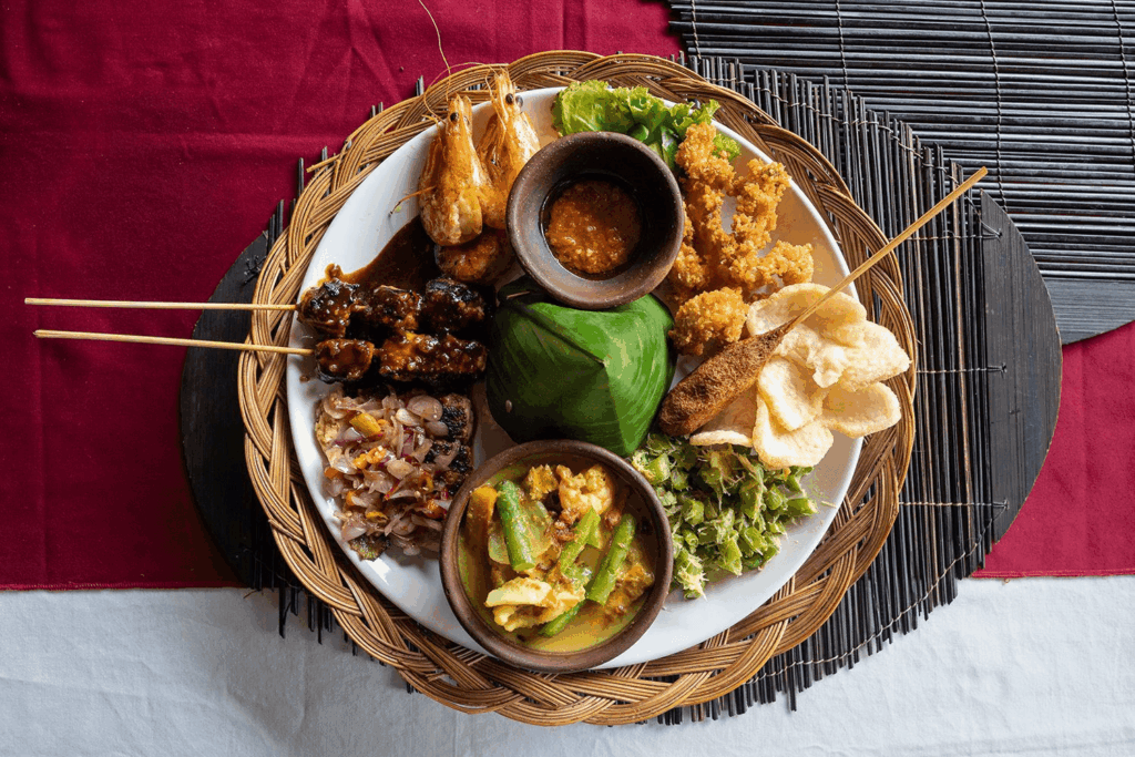 nasi campur bali