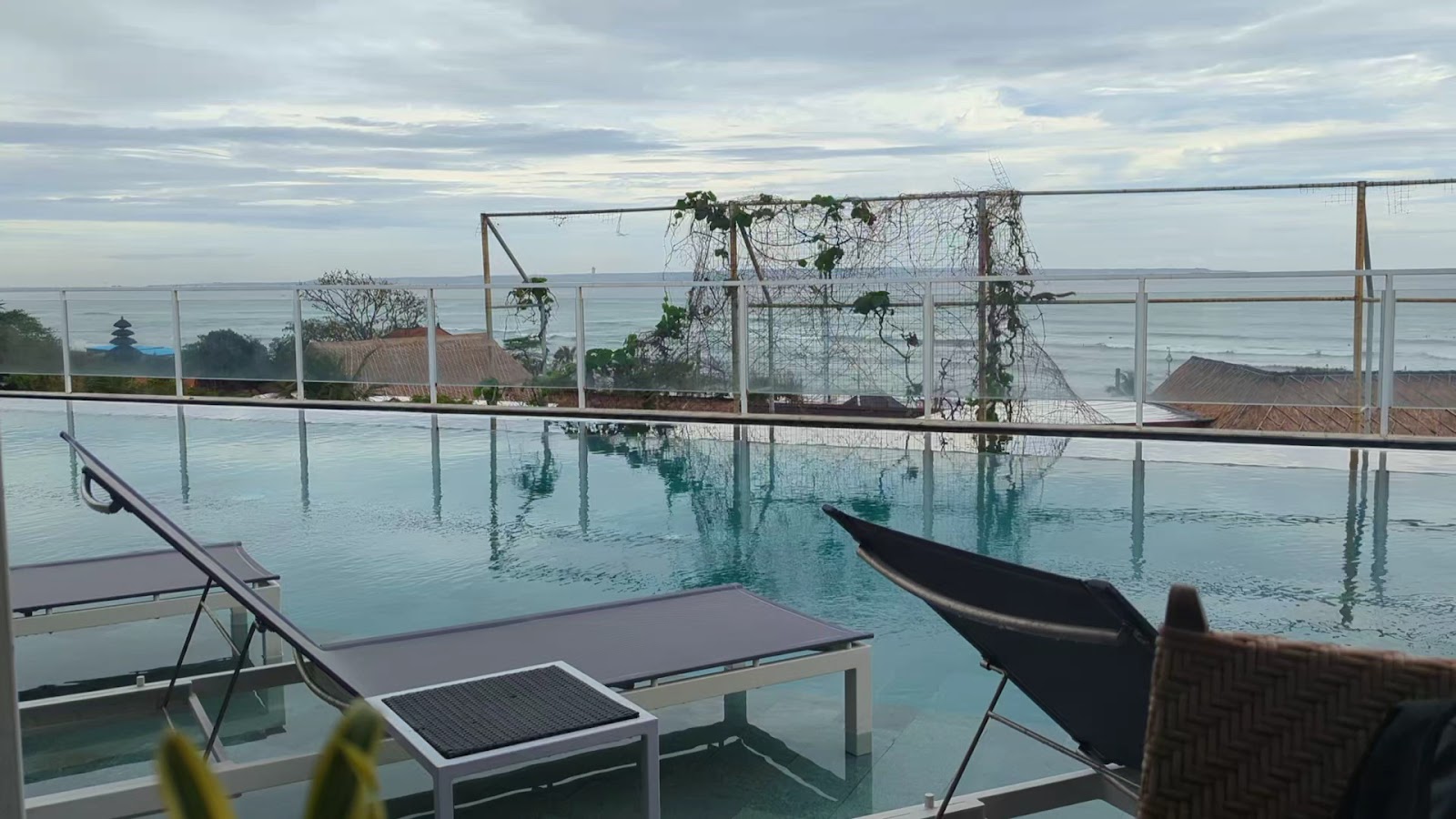 Pool with ocean views at ASTON Canggu Beach Resort